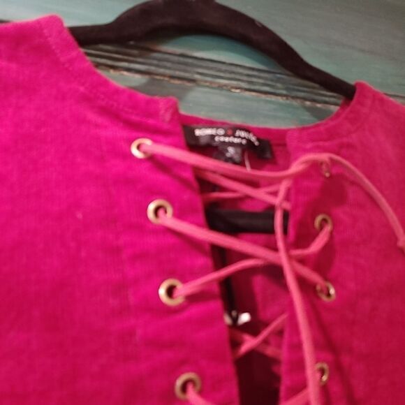 NWOT Romeo and Juliet Couture Corduroy Dress - Picture 9 of 14